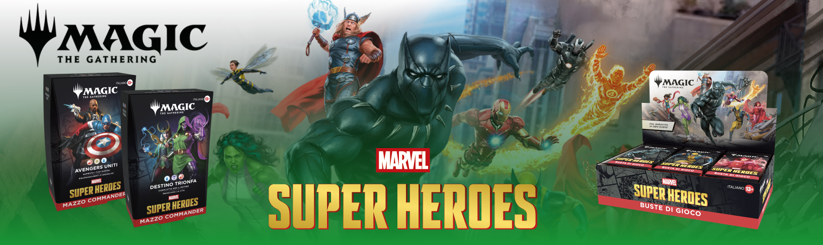 Magic marvel super heroes